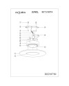 JEWEL * APLIQUE LED 12W - PINTURA ORO